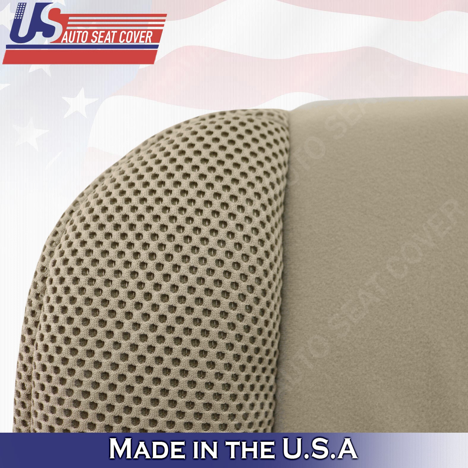 Bottoms Cloth Tan Seat Cover Replacement For 2007 to 2015 Nissan Pathfinder