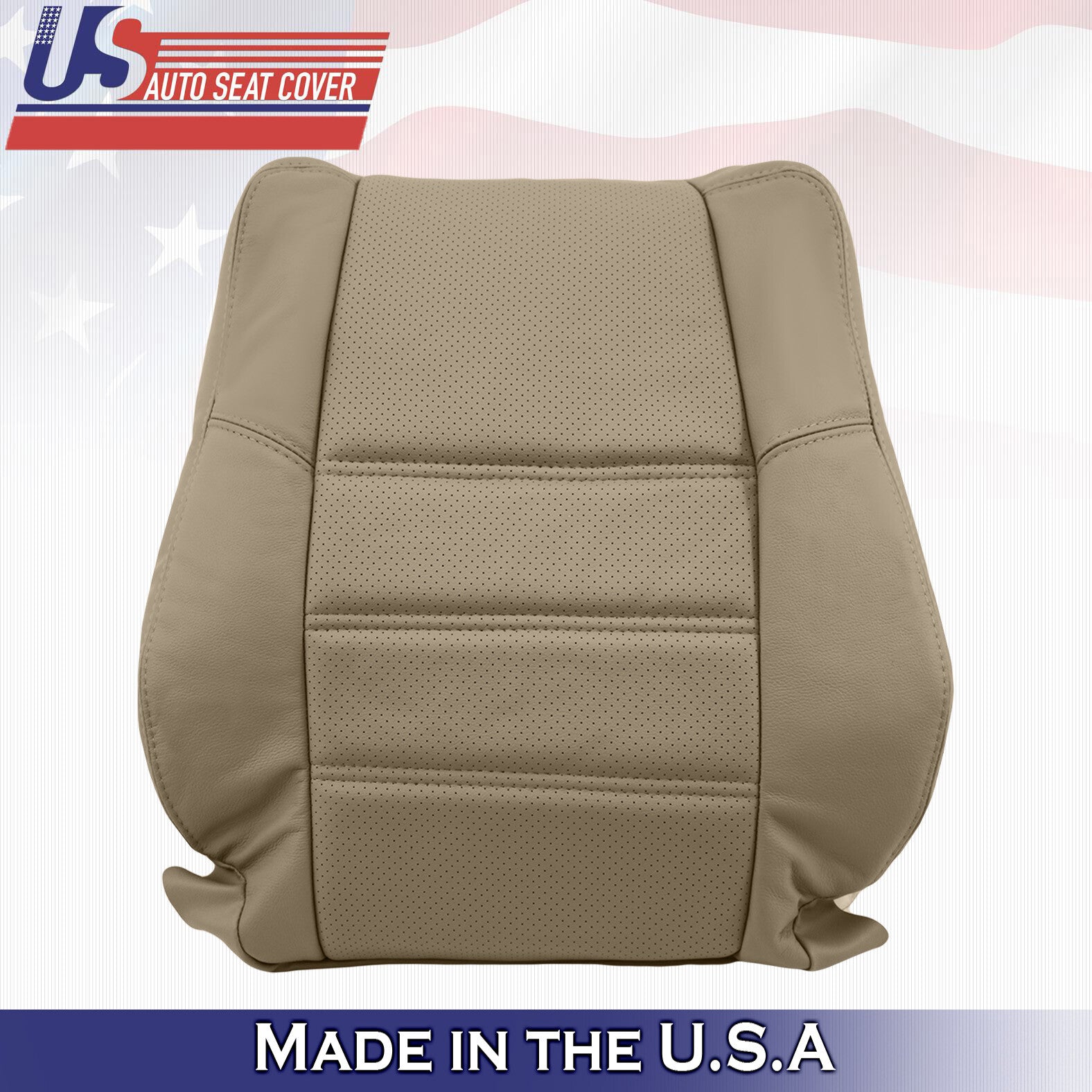 Upper Top Perforated Leather Seat Cover For Nissan Pathfinder 2001 to 2004