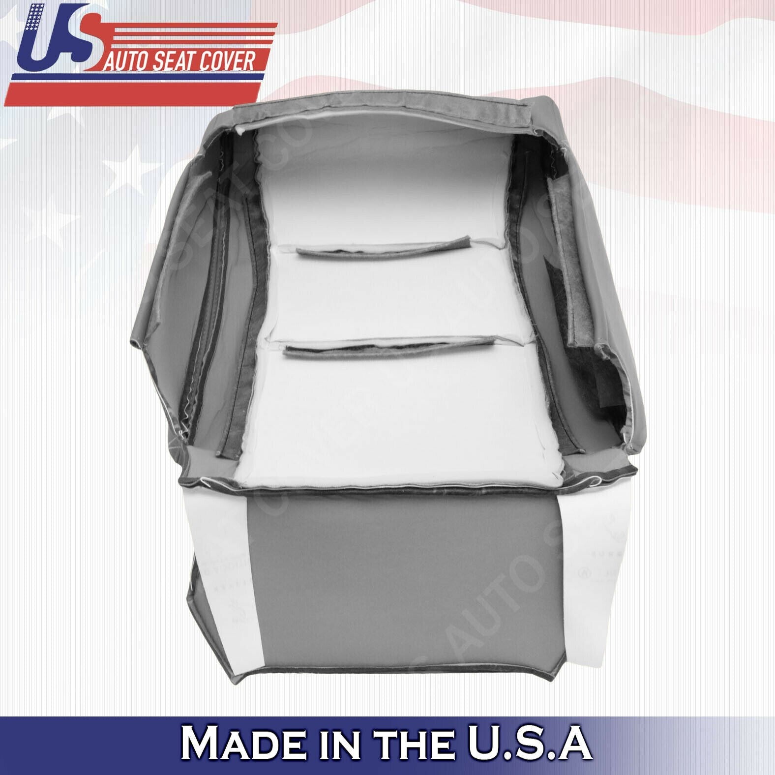 1998-2007 FITS Toyota Land Cruiser Passenger Top Leather Cover Gray