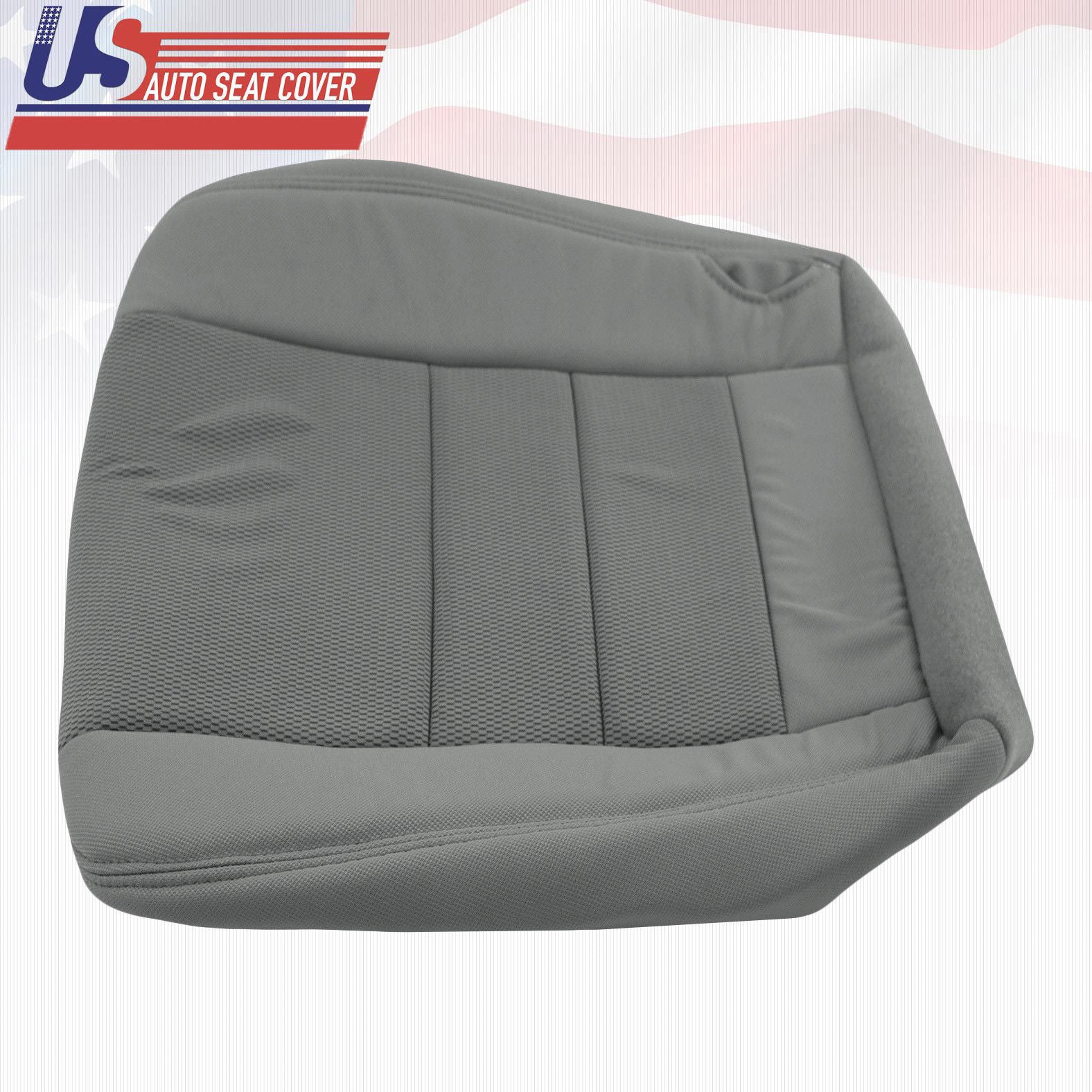 2003 2004 2006 Fit Ford F250 F350 PASSENGER Bottom Cloth Cover Med Flint Gray