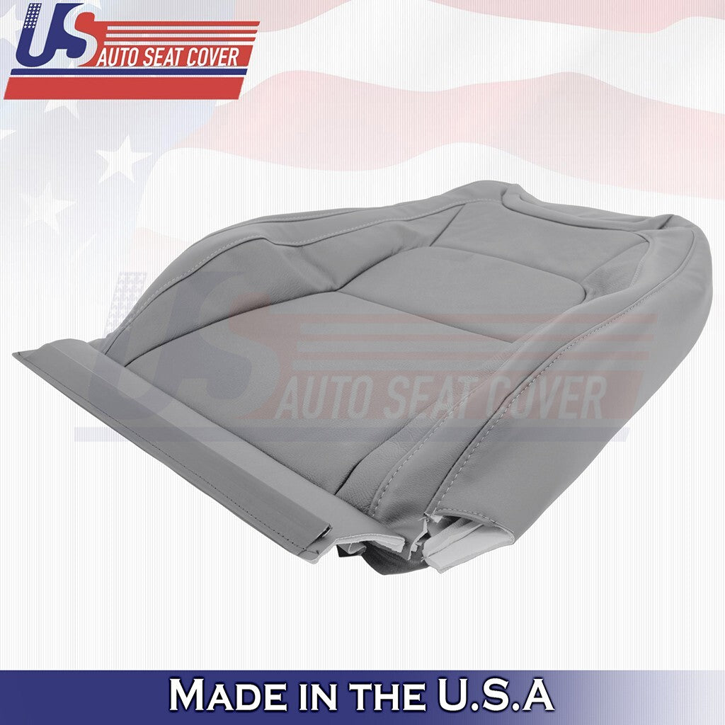 2015 to 2022 For GMC Canyon SLT Passenger Side Top Vinyl Seat Cover Gray