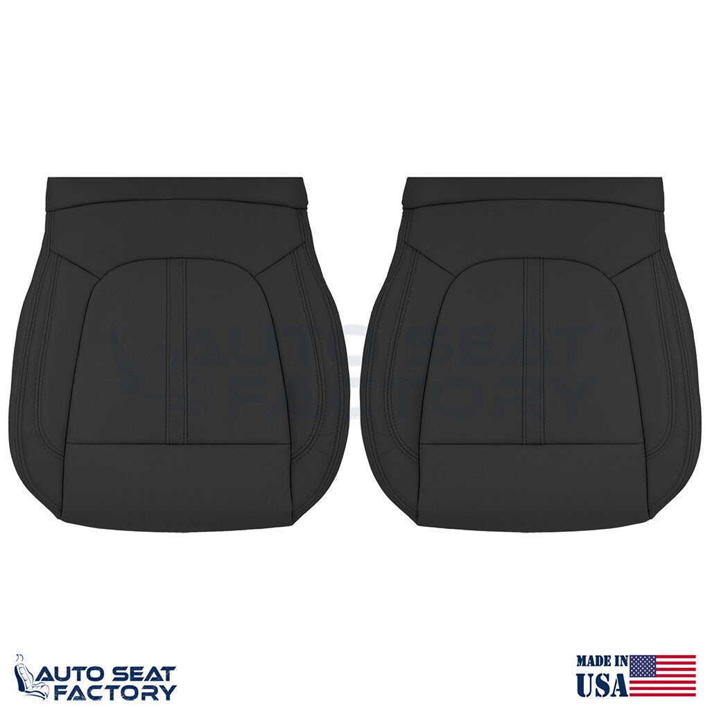 Replacement Driver & Passenger Bottom Seat Covers Fit Lincoln MKZ 2017 - 2020