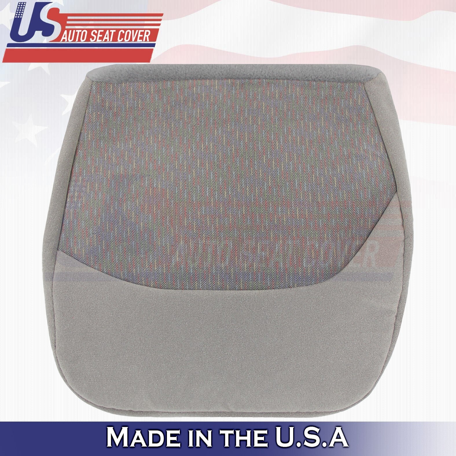 1994 1995 For Ford F150 F250 F350 XLT Front Passenger Bottom Cloth Cover Gray