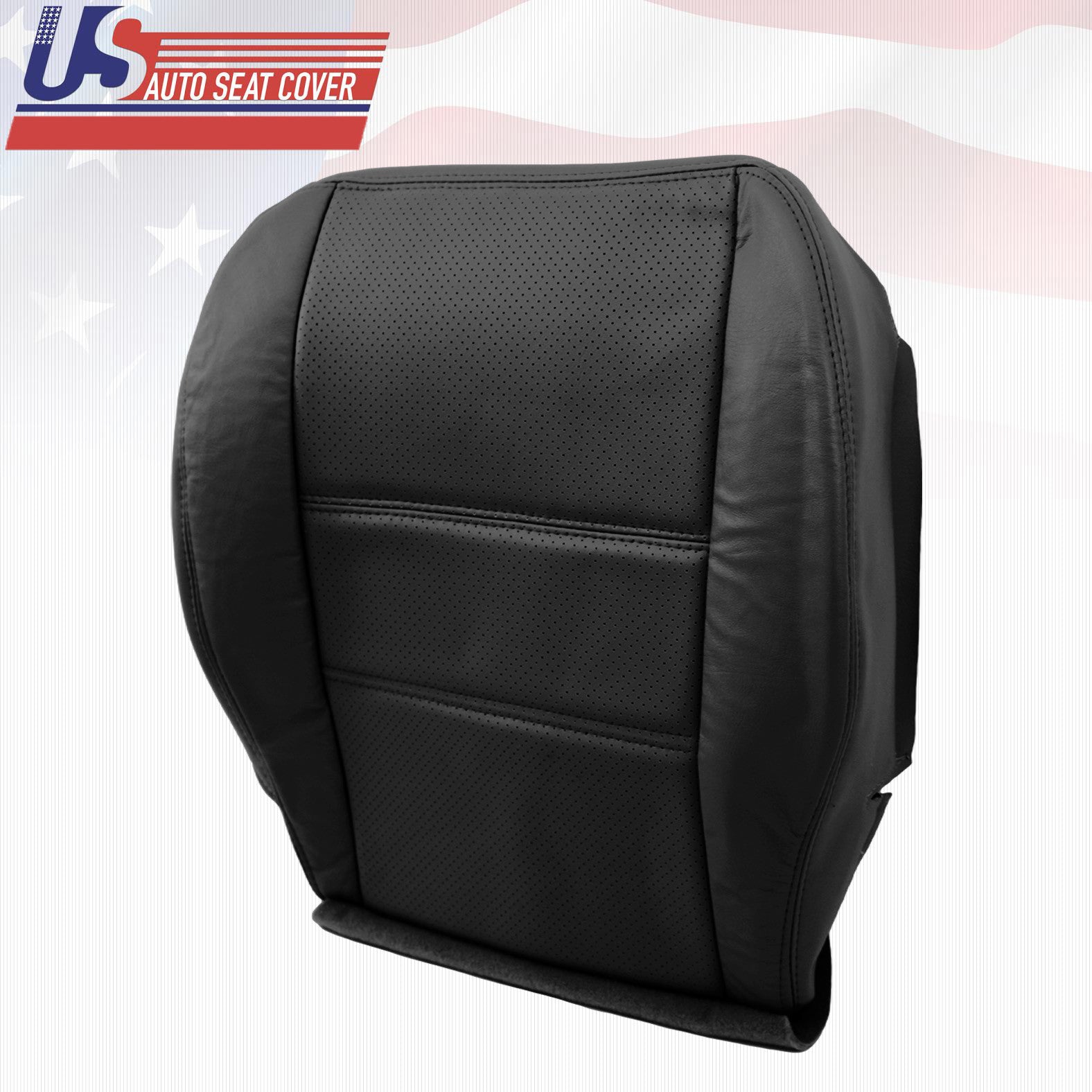 2003 2004 Driver Bottom Leather Perforated Seat Cover Fits Nissan Pathfinder Blk