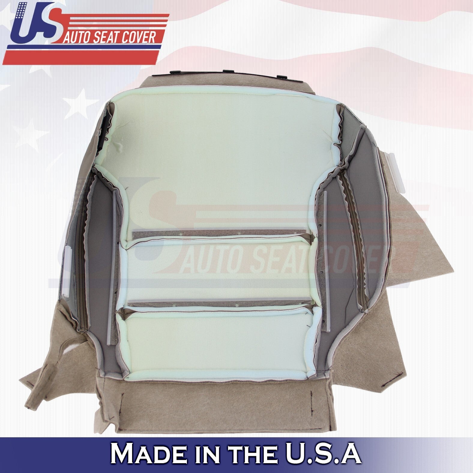 2012 2013 2014 2015 2016 FITS Honda CR-V DRIVER Bottom Leather Seat Cover Tan