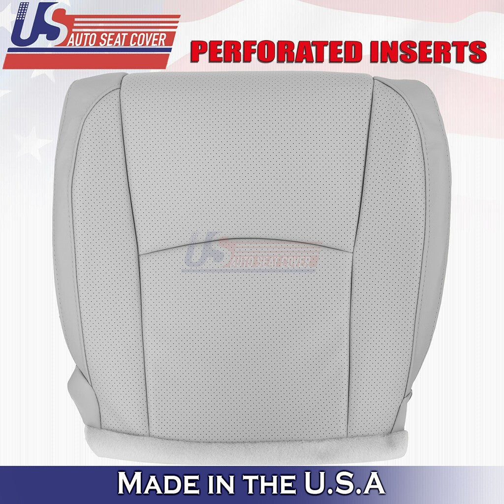 2003 to 2009 For Lexus RX330 Driver& Passenger Bottoms Synth Leather Cover Gray