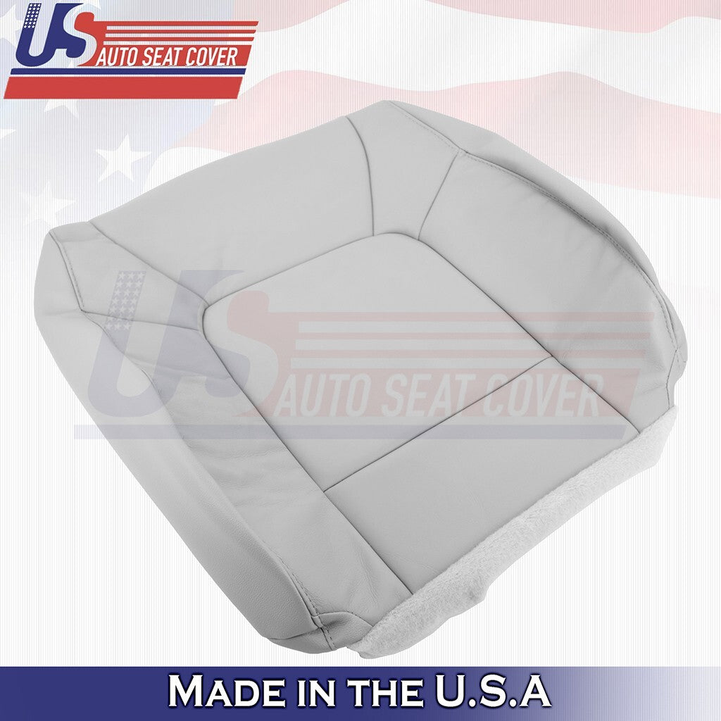 2009 2010 2011 Fits Honda Pilot Driver &Passenger Tops Leather Seat Cover Gray