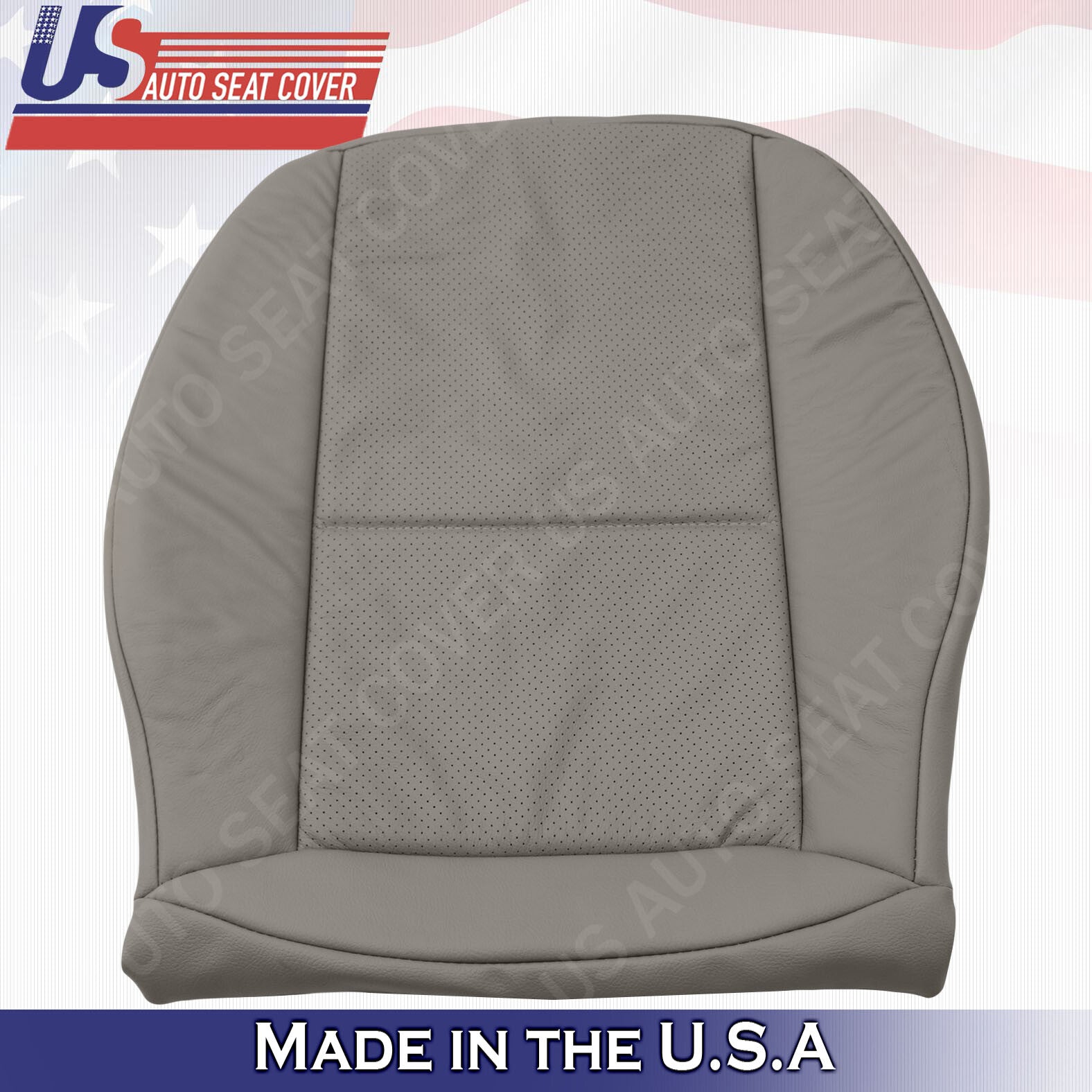 2008 to 2014 For Mercedes Benz C250 C300 C350 Passenger Bottom Seat Cover GRAY