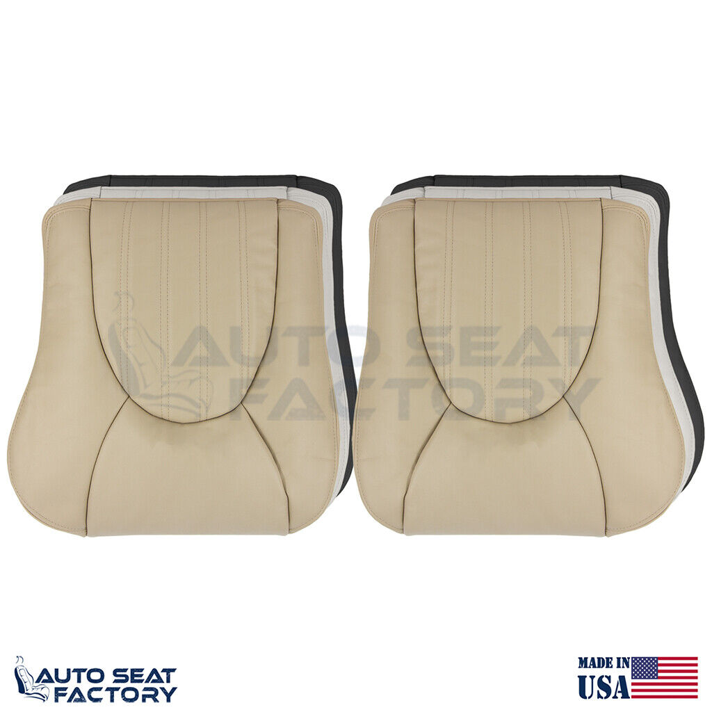 Replacement Driver & Passenger Bottom Vinyl Seat Cover For 1997- 2000 Jaguar XK8
