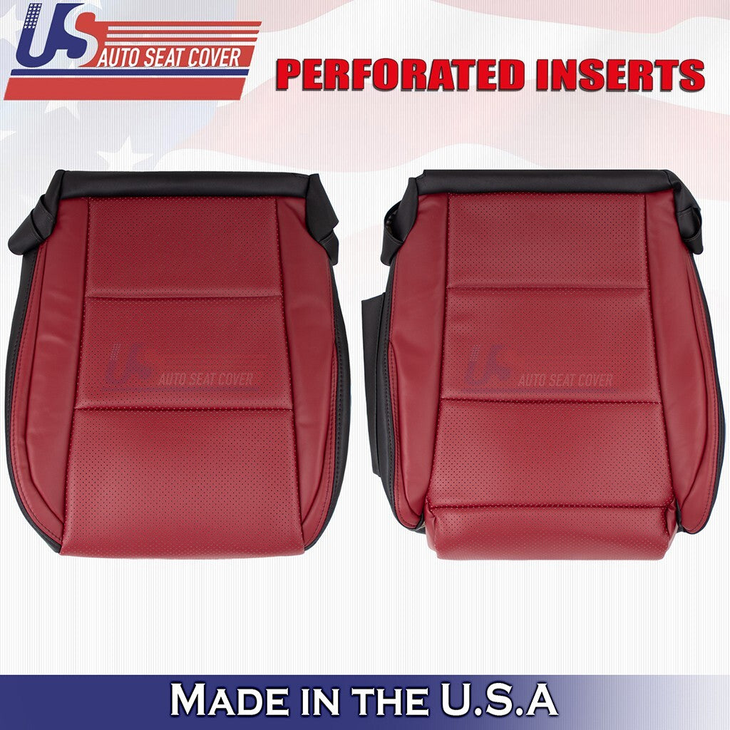 2017 2018 2019 2020 Fit Lexus GS350 F-Sport Set Tops & Bottoms Leather Cover Red