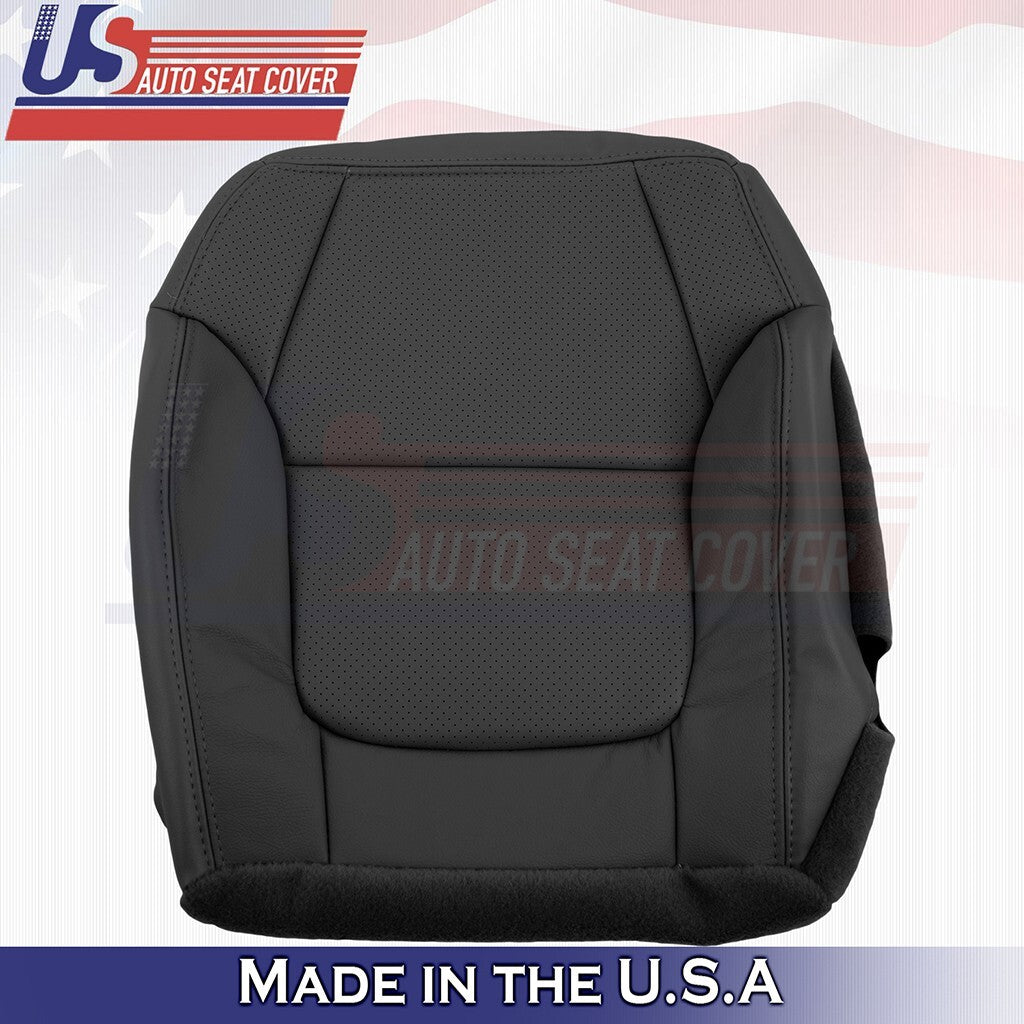 2001 to 2003 For Acura CL Type-S Driver Bottom Leather w/ Perforated Cover Black