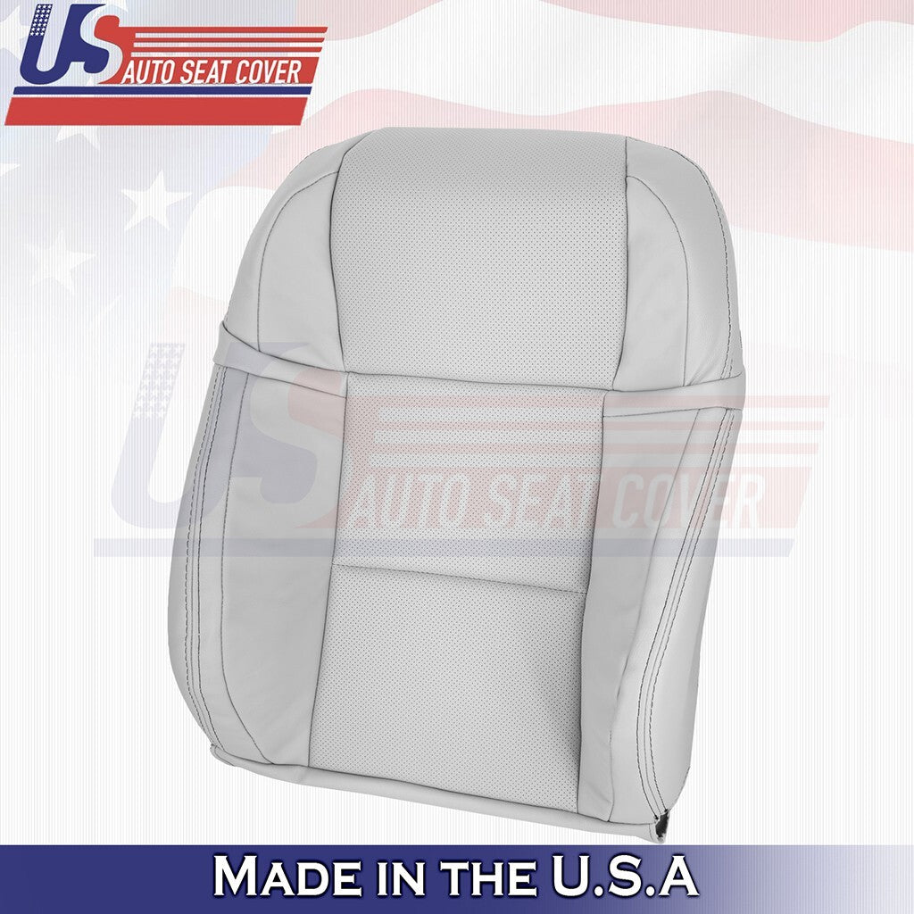 2013 to 2020 For Lexus GS350 F-Sport Driver & Passenger Tops Leather Cover Gray