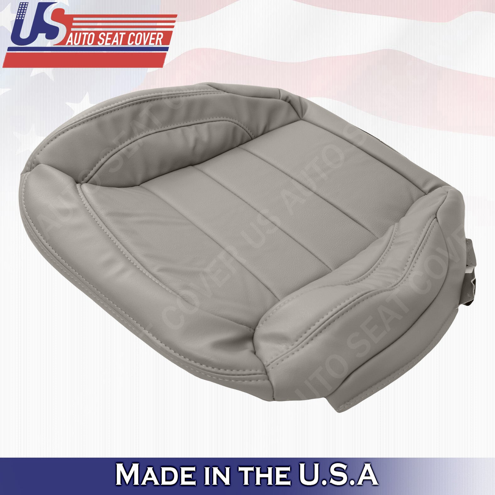 FIT Driver Bottom Leather Cover Gray FOR 2012 TO 2015 Mercedes Benz ML250 ML350