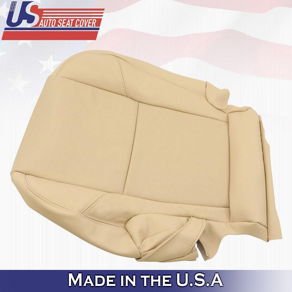 2009-2014 Fits Cadillac Escalade 2nd Row Bottom Set Leather Seat Cover Tan