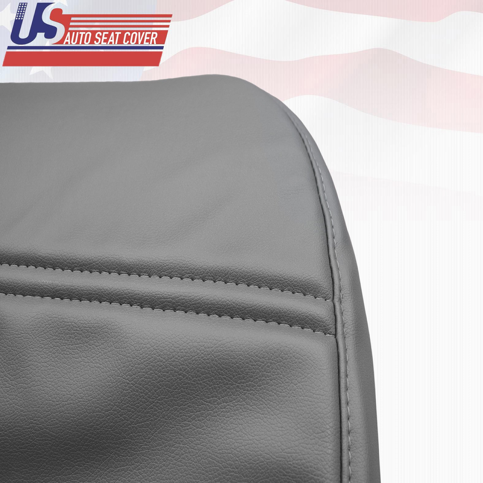 2003 2004 2005 Ford F250 XL Bottom Lower Bench Seat Replacement Vinyl Cover Gray