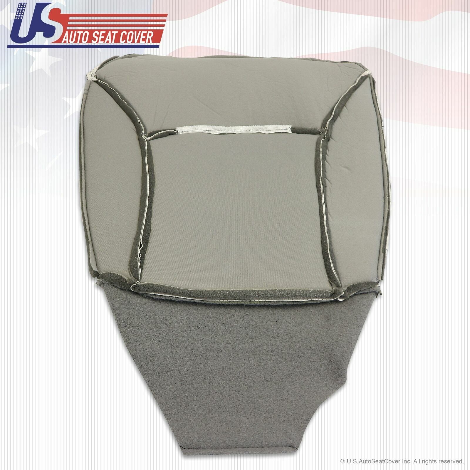 2004 2005 2006 2007 2008 Ford E150 Van Driver Bottom Perforated Vinyl Seat GRAY