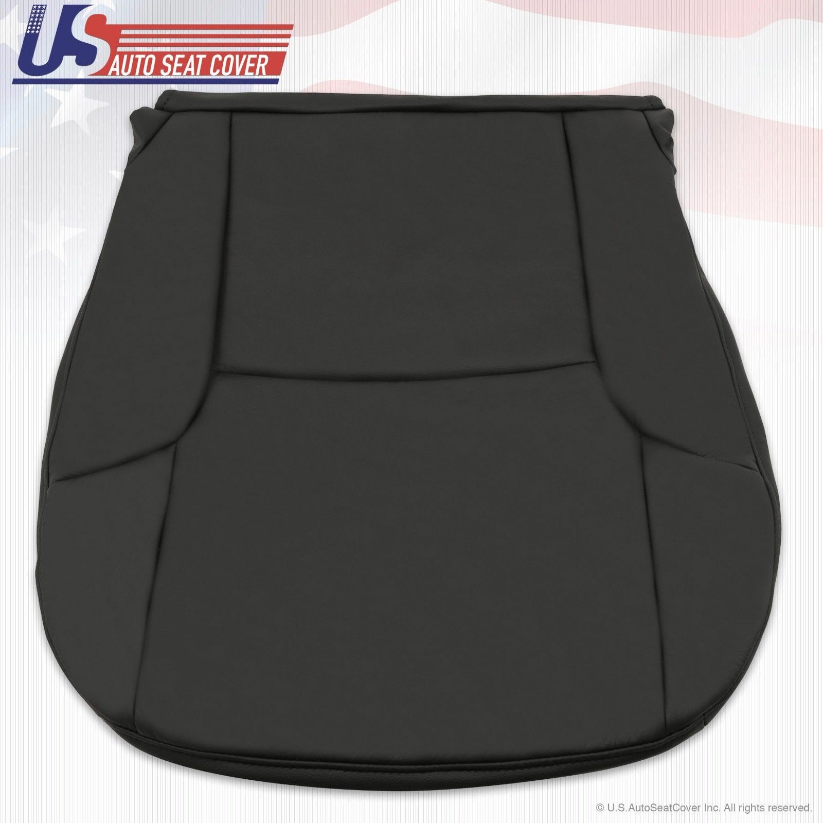Driver Bottom Synthetic Seat Cover Black 2003 to 2009 Fits Toyota 4Runner