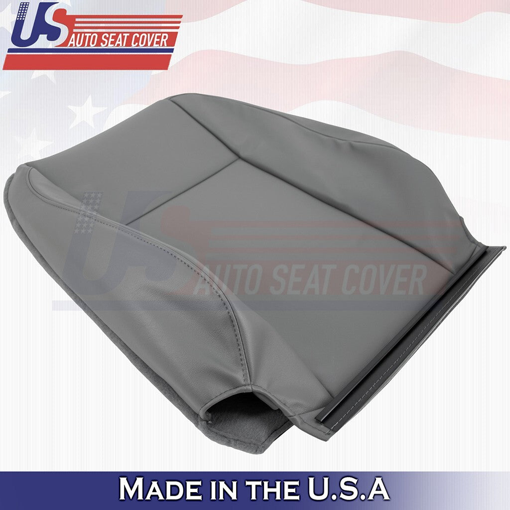 2015 to 2020 Fits Ford Transit 250 350 Van Driver Top Vinyl Seat Cover Gray