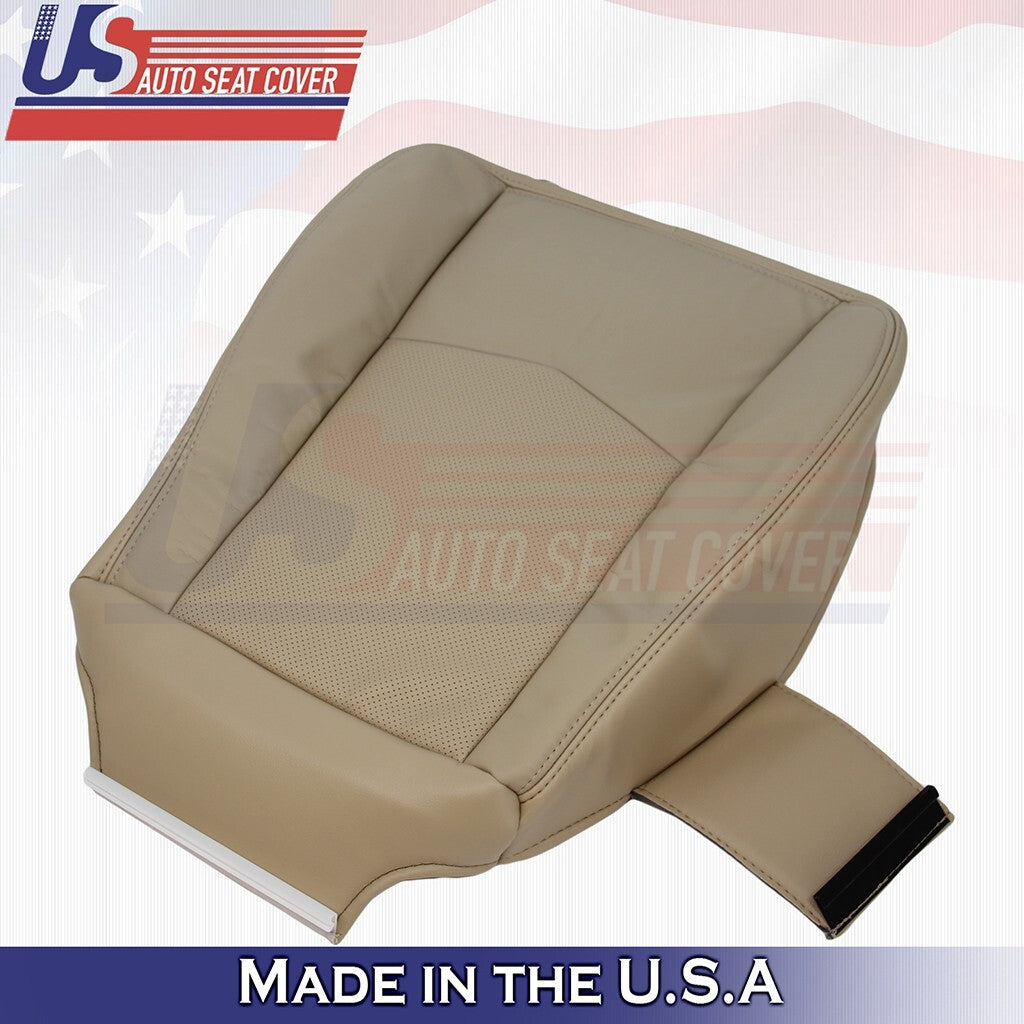 2004 to 2009 For Cadillac SRX Front Passenger Bottom Leather Cover Cashmere Tan