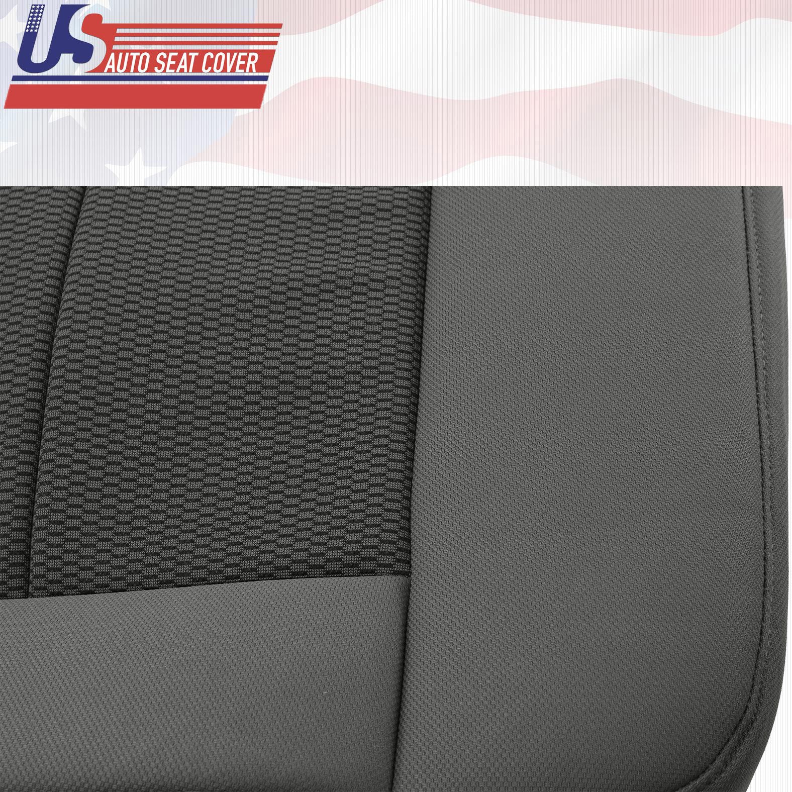 2004 2005 2006 Fits Ford F150 FX4 Driver&Passenger Bottom Cloth Cover Flint Gray