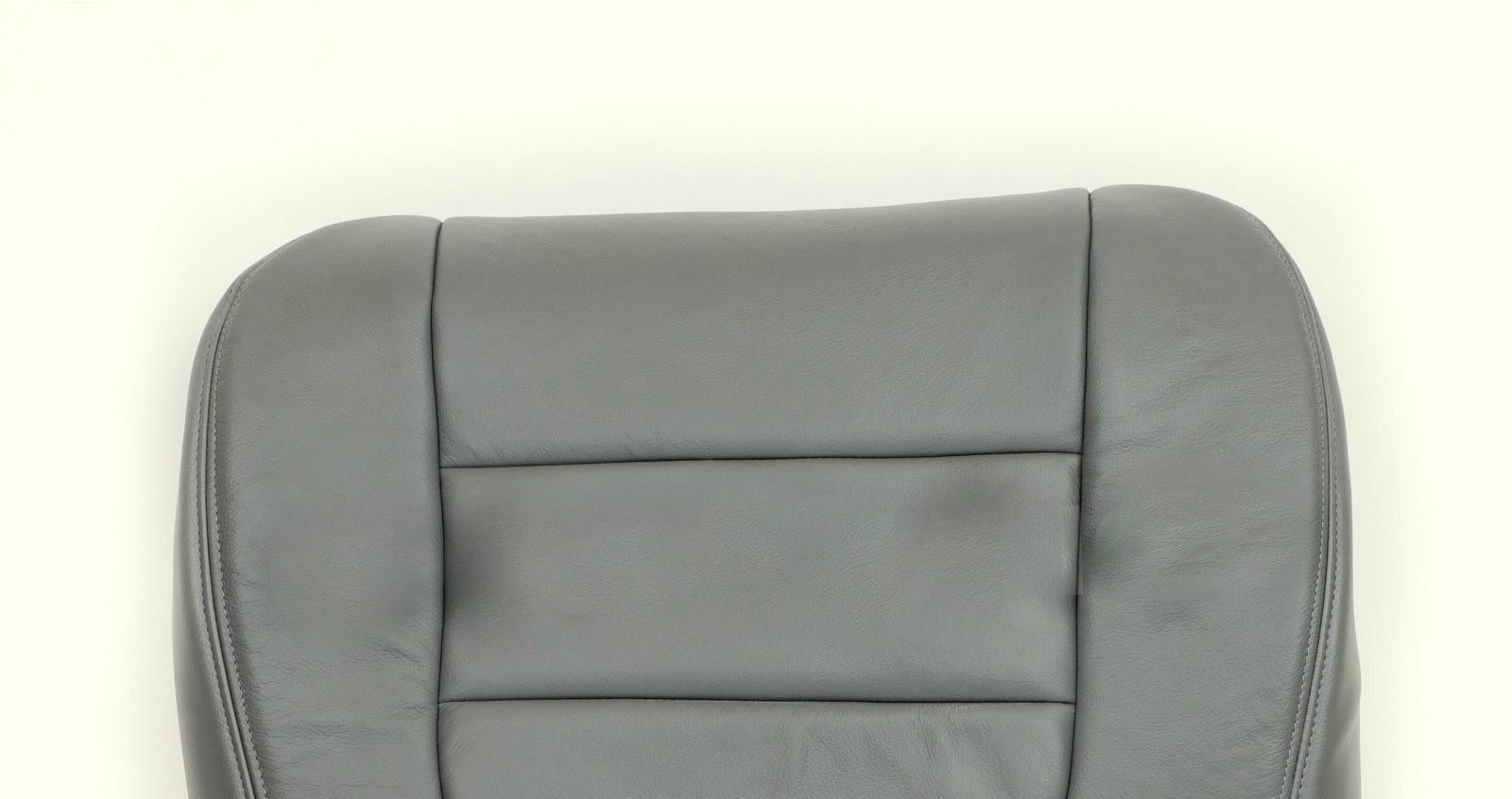 2001 2002 2003 Ford F150 Lariat Passenger Bottom Replacement Leather Seat Gray