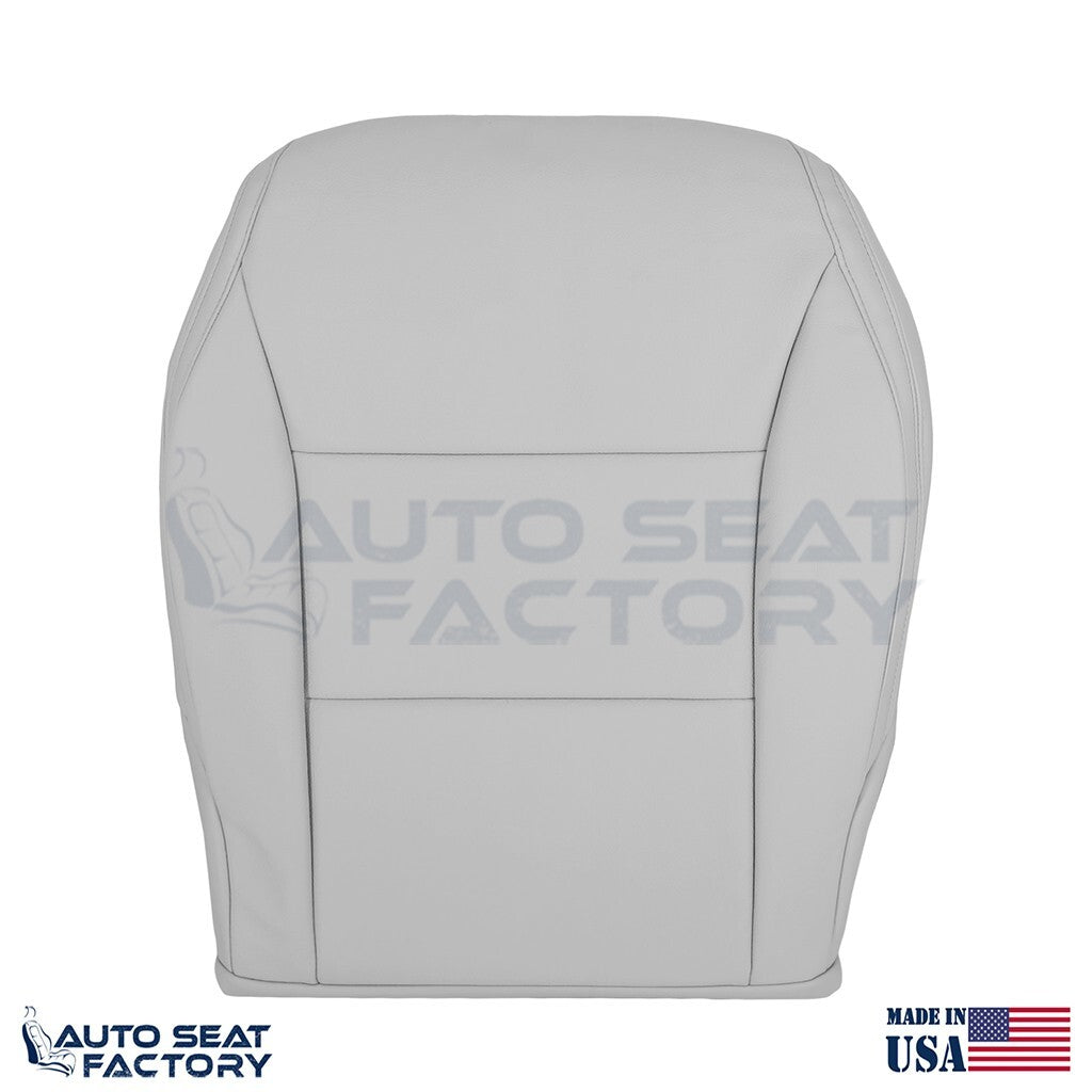 Replacement Fits 2014 2015 Mercedes Benz CLA Driver Bottom Gray Vinyl Seat Cover