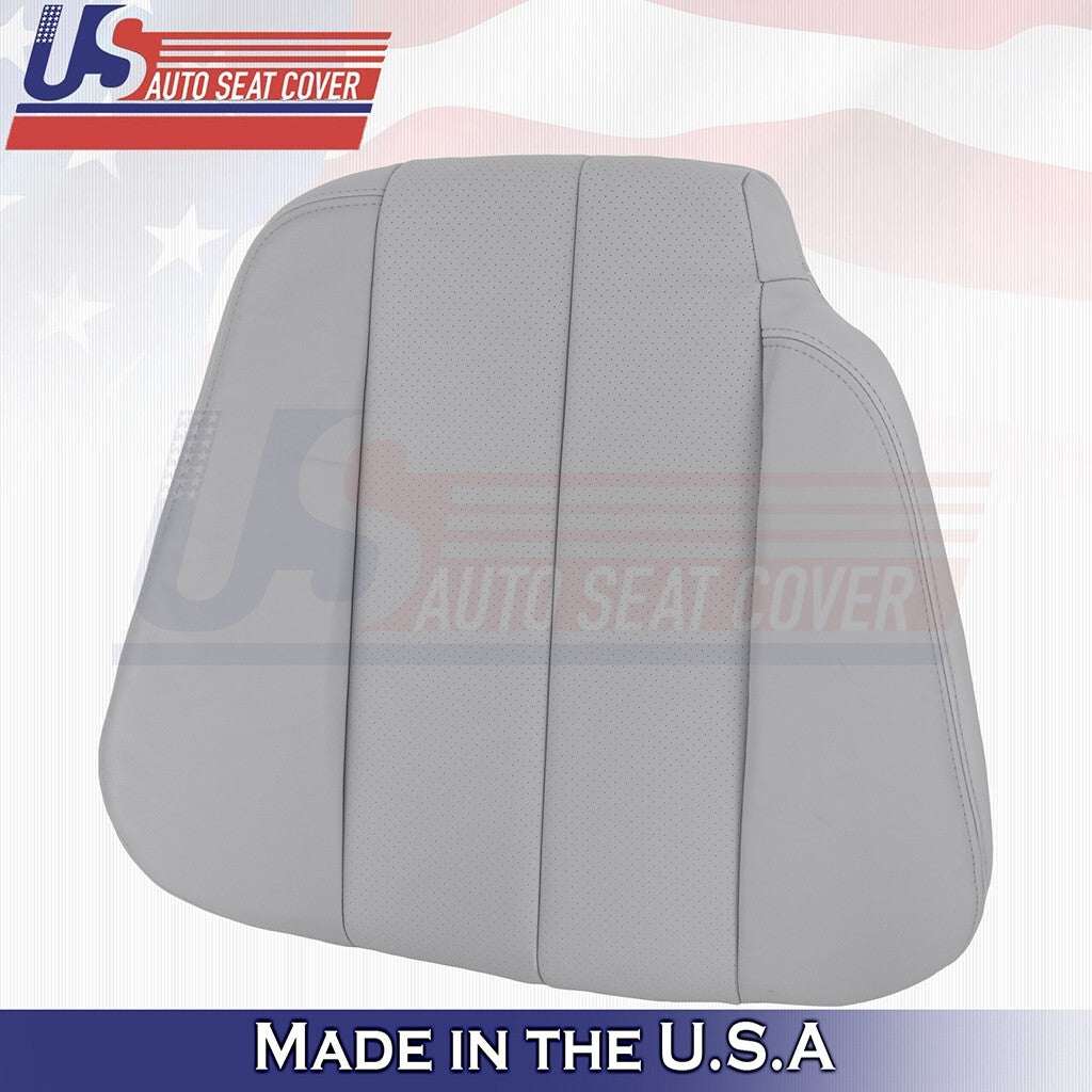 1990 to 1995 Fits Mercedes Benz SL320 Front Set Top & Bottom Leather Cover Gray