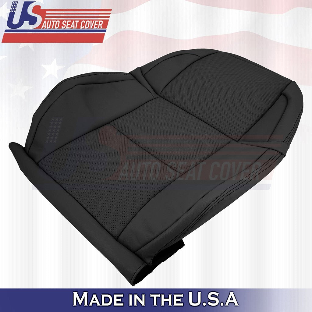 2013 to 2020 Fits Lexus GS350 F Sport Passenger Top Leather Seat Cover Black