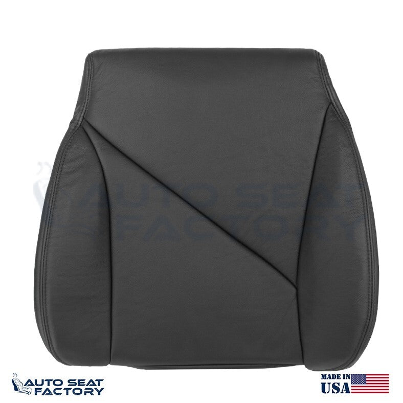 Fits 1994 - 1996 Chevy Corvette PASSENGER Side Bottom Black Leather Seat Cover
