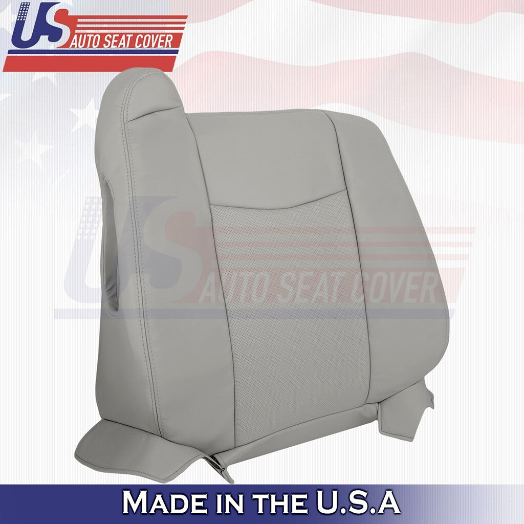 2004 to 2009 Fits Cadillac SRX Front Passenger Side Top Leather Cover Gray