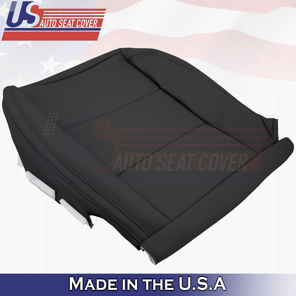2013 to 2018 Fits Toyota Avalon XLE Driver Bottom Leather Seat Cover Black
