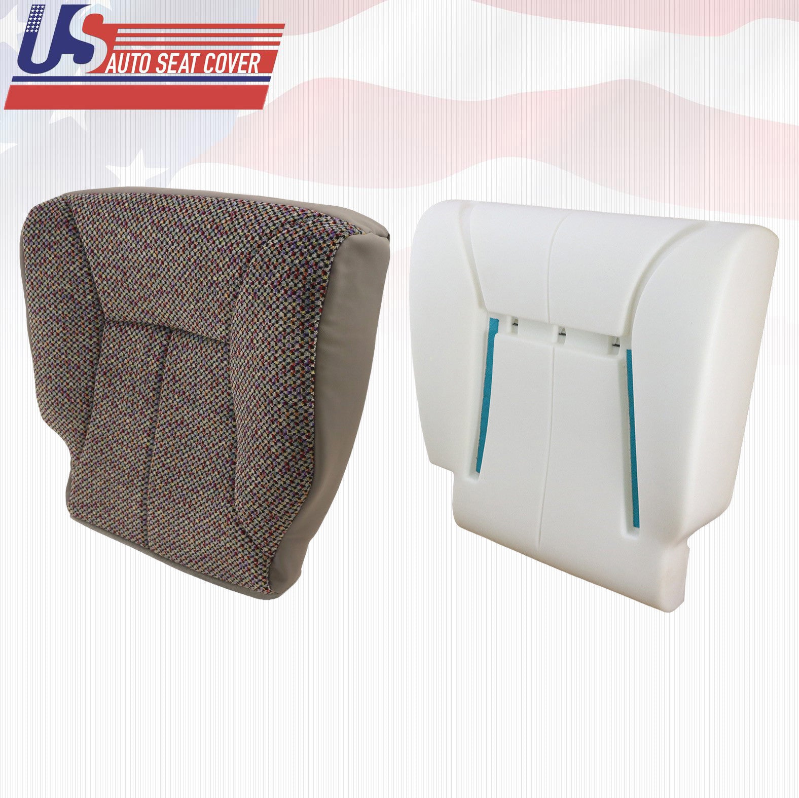 1998 1999 2000 Fits Dodge Ram SLT Driver Bottom Fabric Seat Cover with Foam