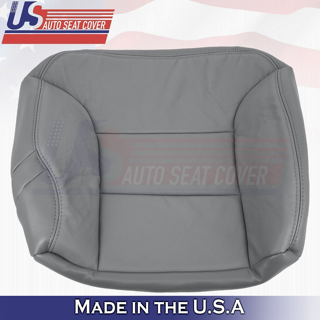 1995 to 1999 Fits GMC Suburban Rear Driver& Passenger Bottoms Leather Cover Gray