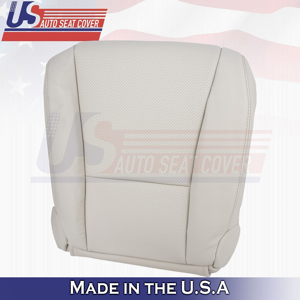 2007 to 2012 Fits Lexus LS600h Passenger Bottom &Top Leather Cover Alabaster