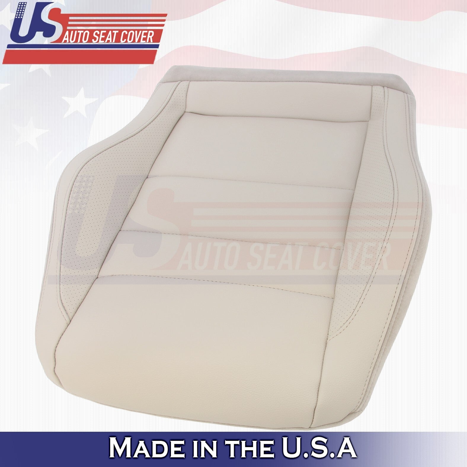 2010-2017 For Mercedes Benz E350 Coupe Leather Perf. Driver Bottom Cover Almond