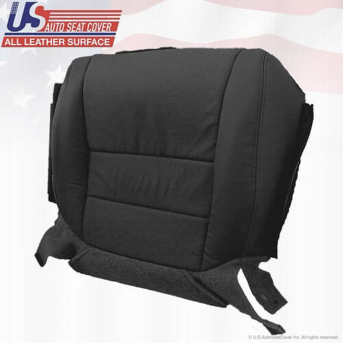 2004 to 2008 Fits Acura TL Driver& Passenger Bottoms Leather Covers Black