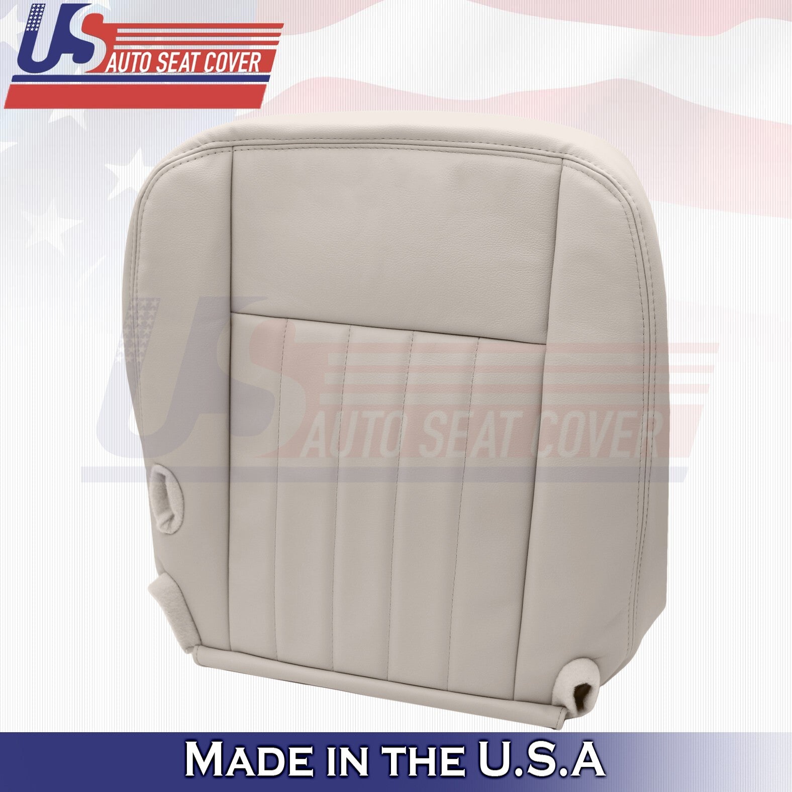 2003 to 2005 For Lincoln Town Car Front Set Bottoms Leather Cover Light Tan