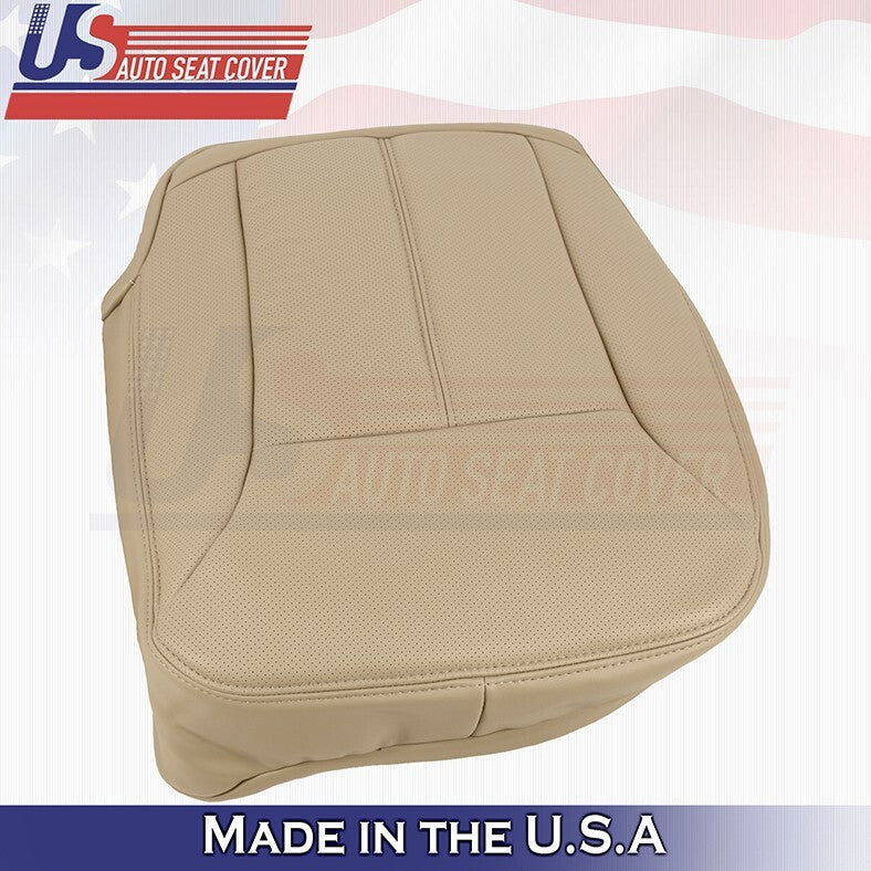 2007 to 2012 For Mercedes GL450 Front Driver Side Bottom Leather Seat Cover Tan