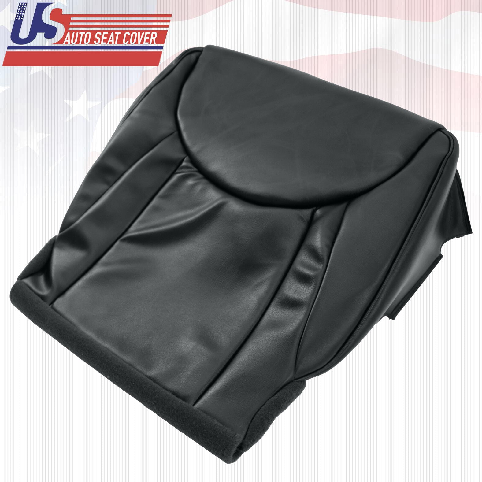 Driver & Passenger Bottom seat cover Black For 2001 to 2006 Lexus LS430