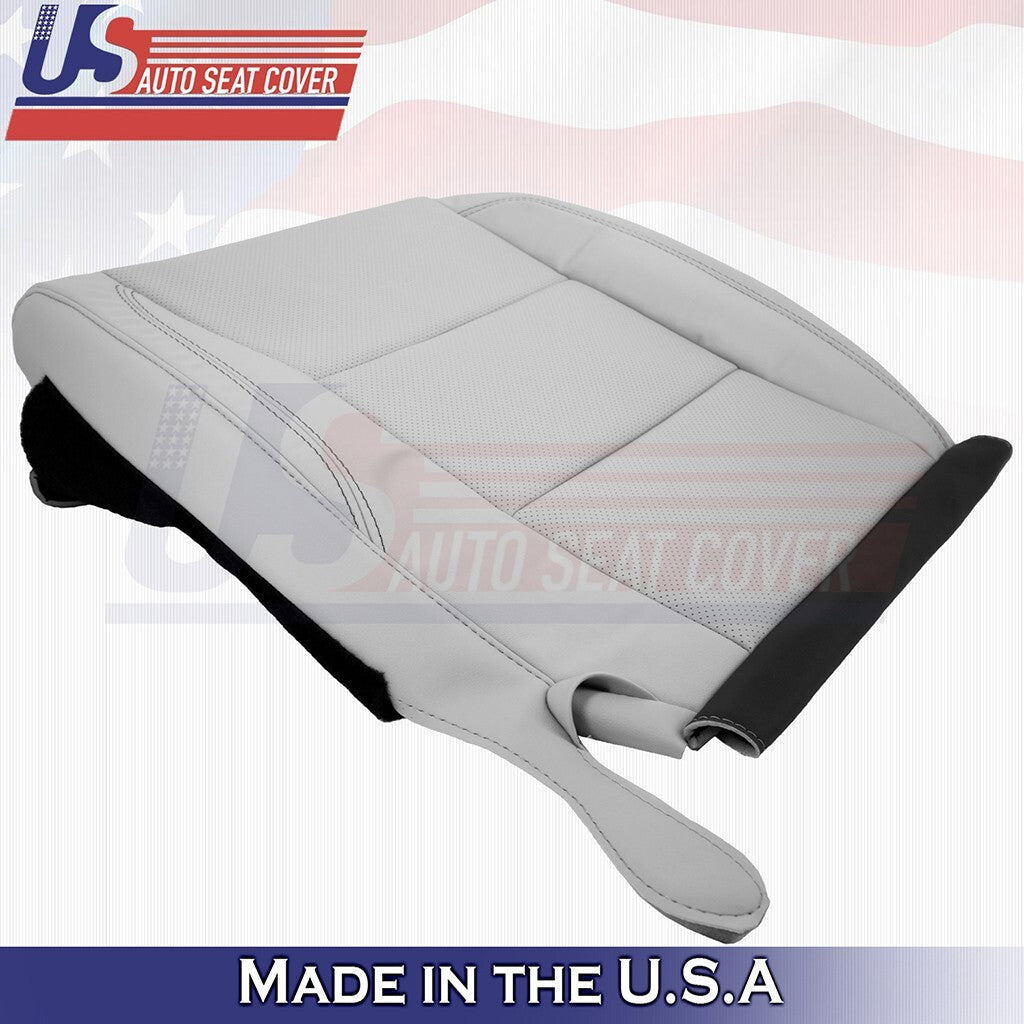 2013 to 2018 For Toyota Avalon Driver &Passenger Bottoms Leather Seat Cover Gray