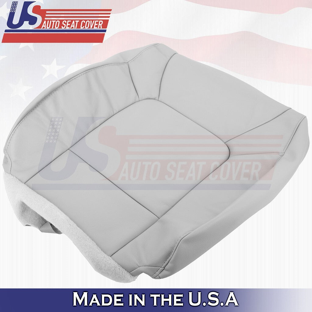 2009 2010 2011 Fits Honda Pilot Driver Top Leather Seat Cover Gray