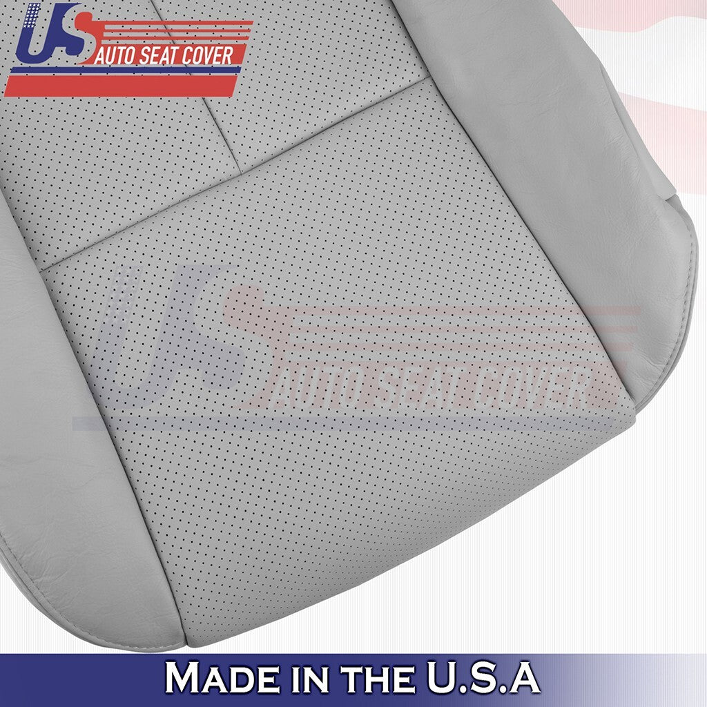 2003 2004 2005 Fits Infiniti G35 Coupe Right Bottom Leather Seat Cover Gray