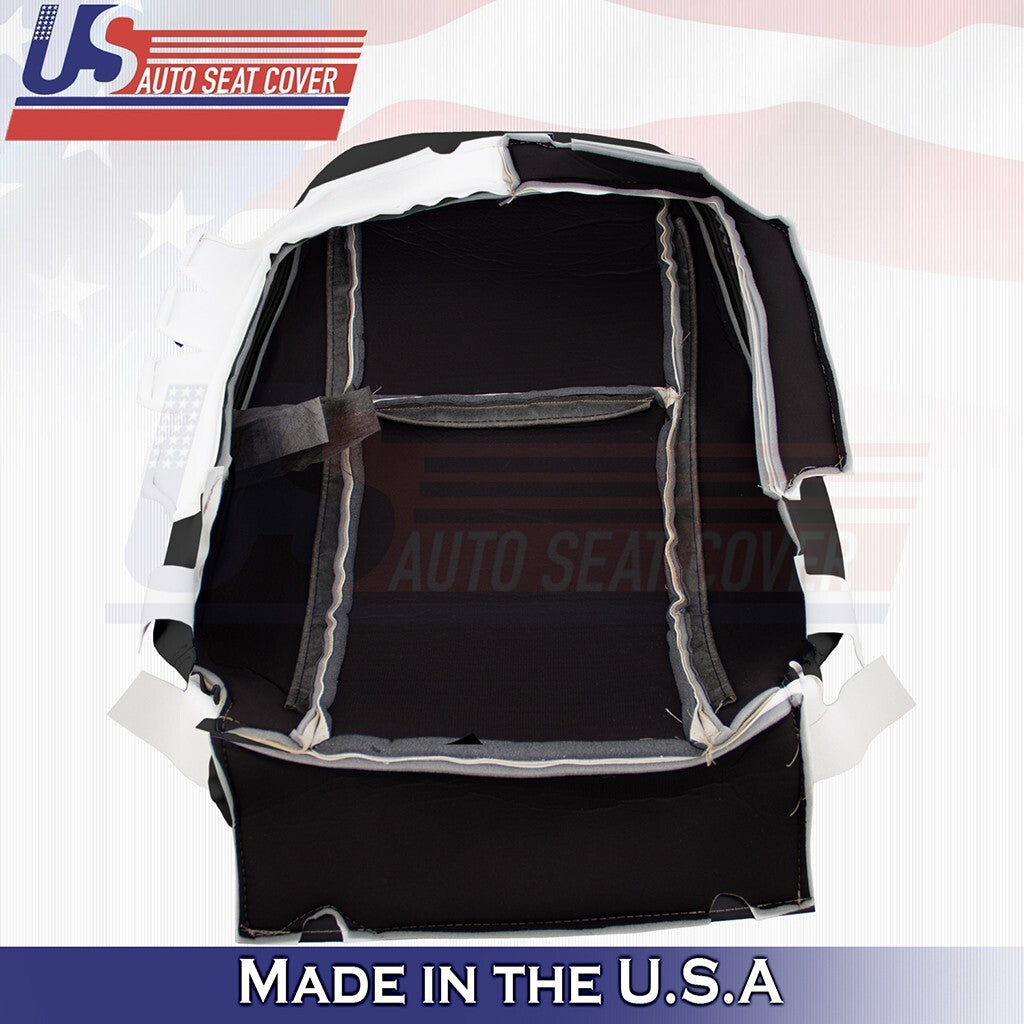 2007 to 2012 For Lexus LS460 LS600h Driver &Passenger Tops Leather Cover Black