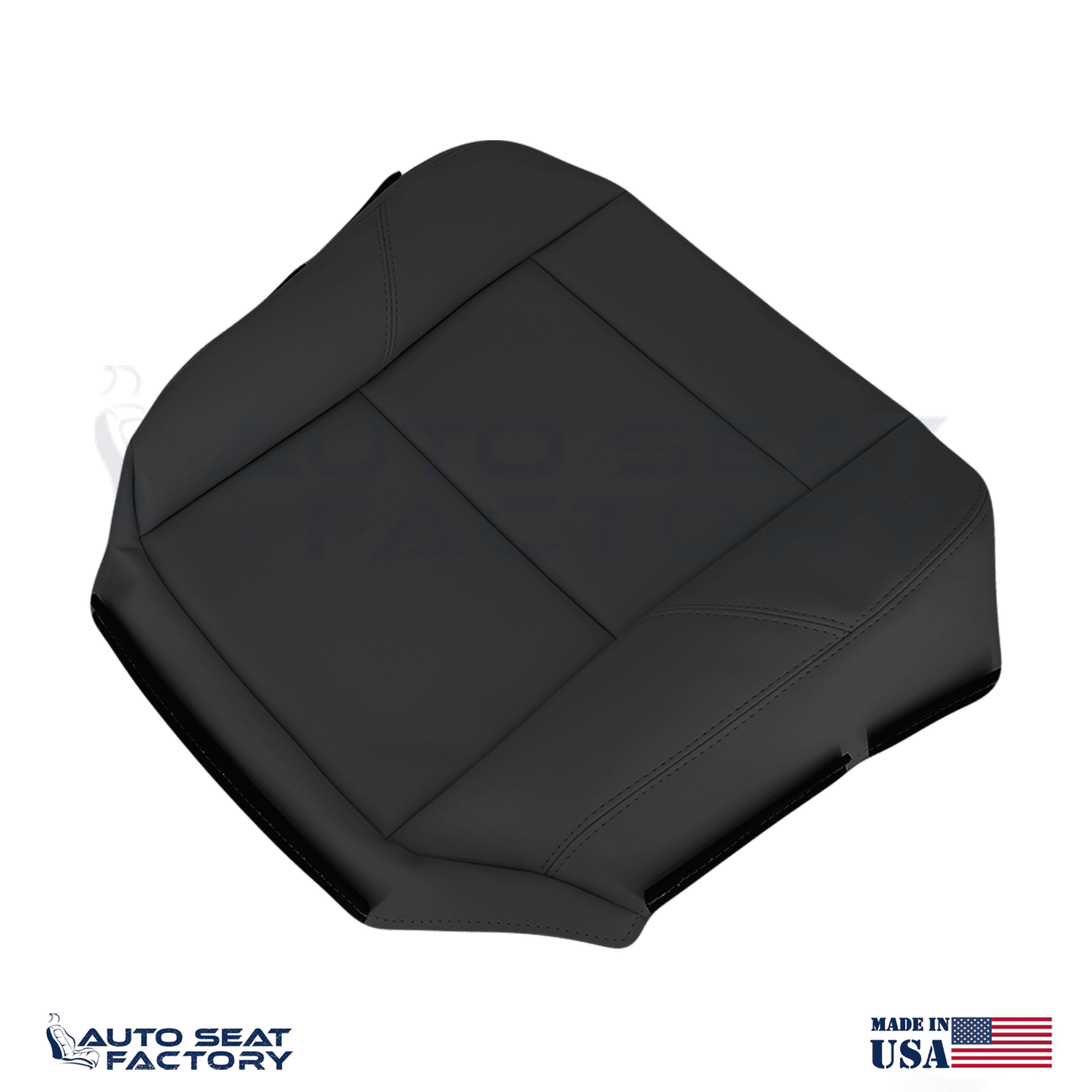 Replacement For 2007 -2010 Volvo C70 Left & Right Bottom Black Vinyl Seat Covers
