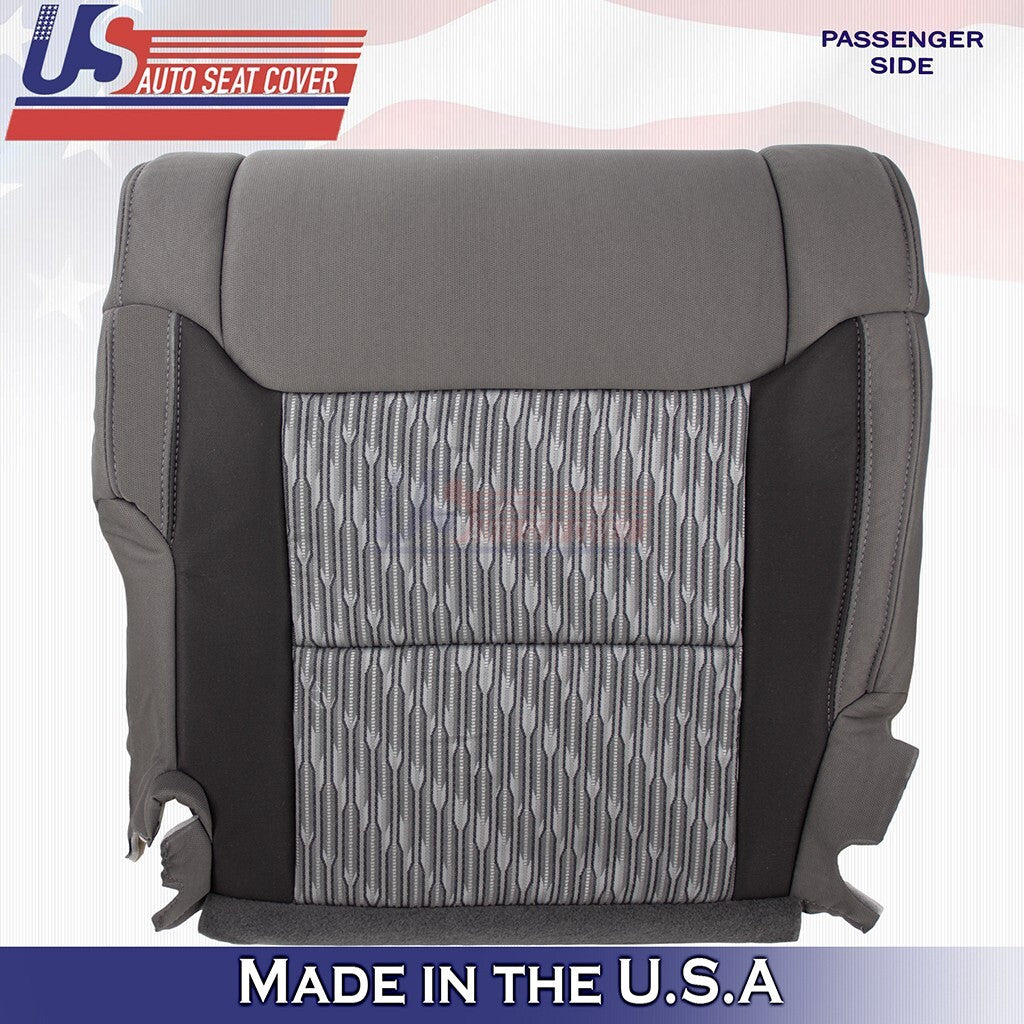 2014 2015 2016 2017 For Toyota Tundra Passenger Bottom Cloth Cover 2-Tone Gray