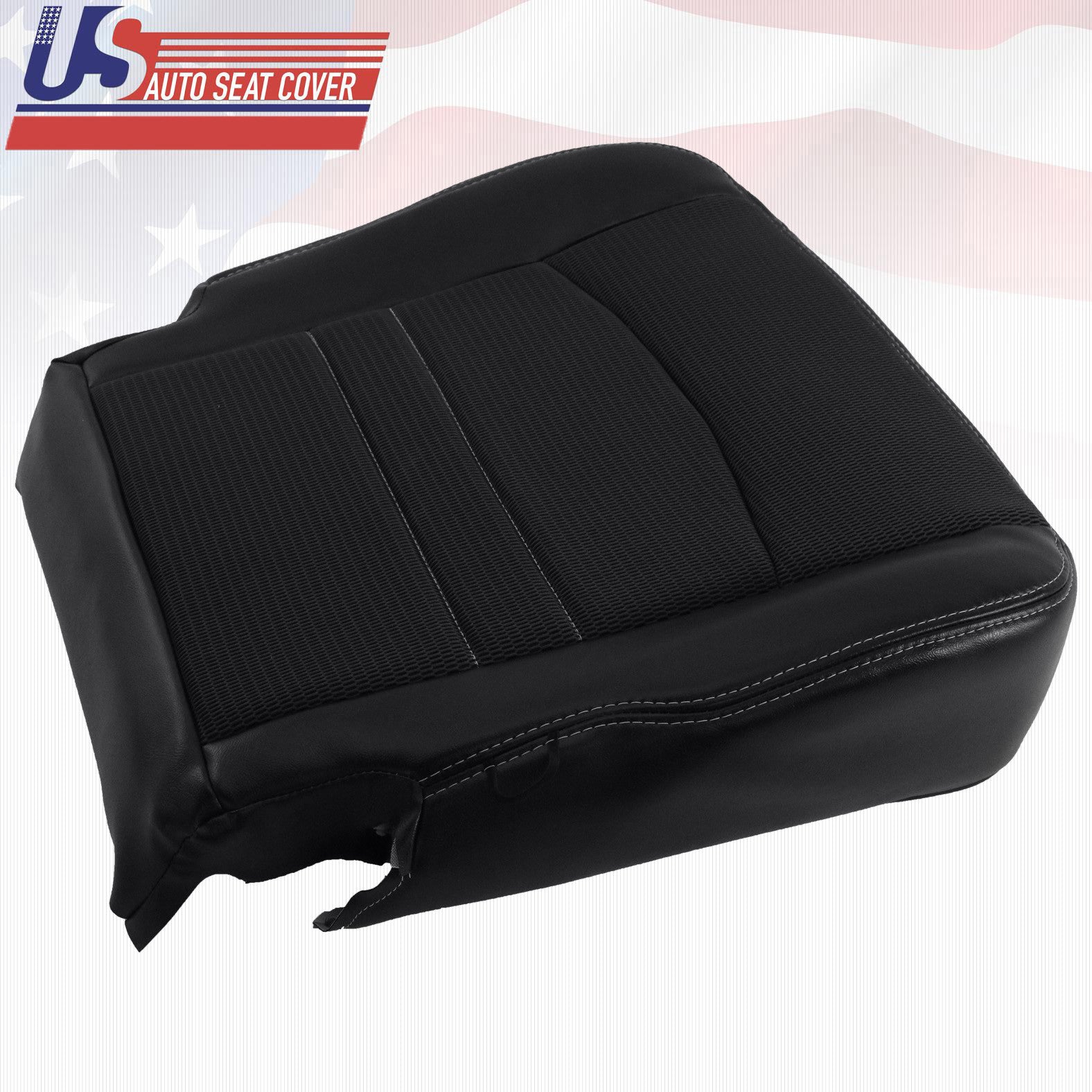 2011 2012 Fits Dodge Ram 1500 Sport Driver Cloth/Vinyl Seat Cover Dark Gray