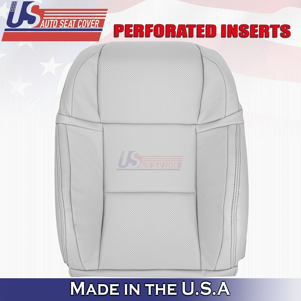 2013 to 2020 For Lexus GS350 F-Sport Driver & Passenger Tops Leather Cover Gray