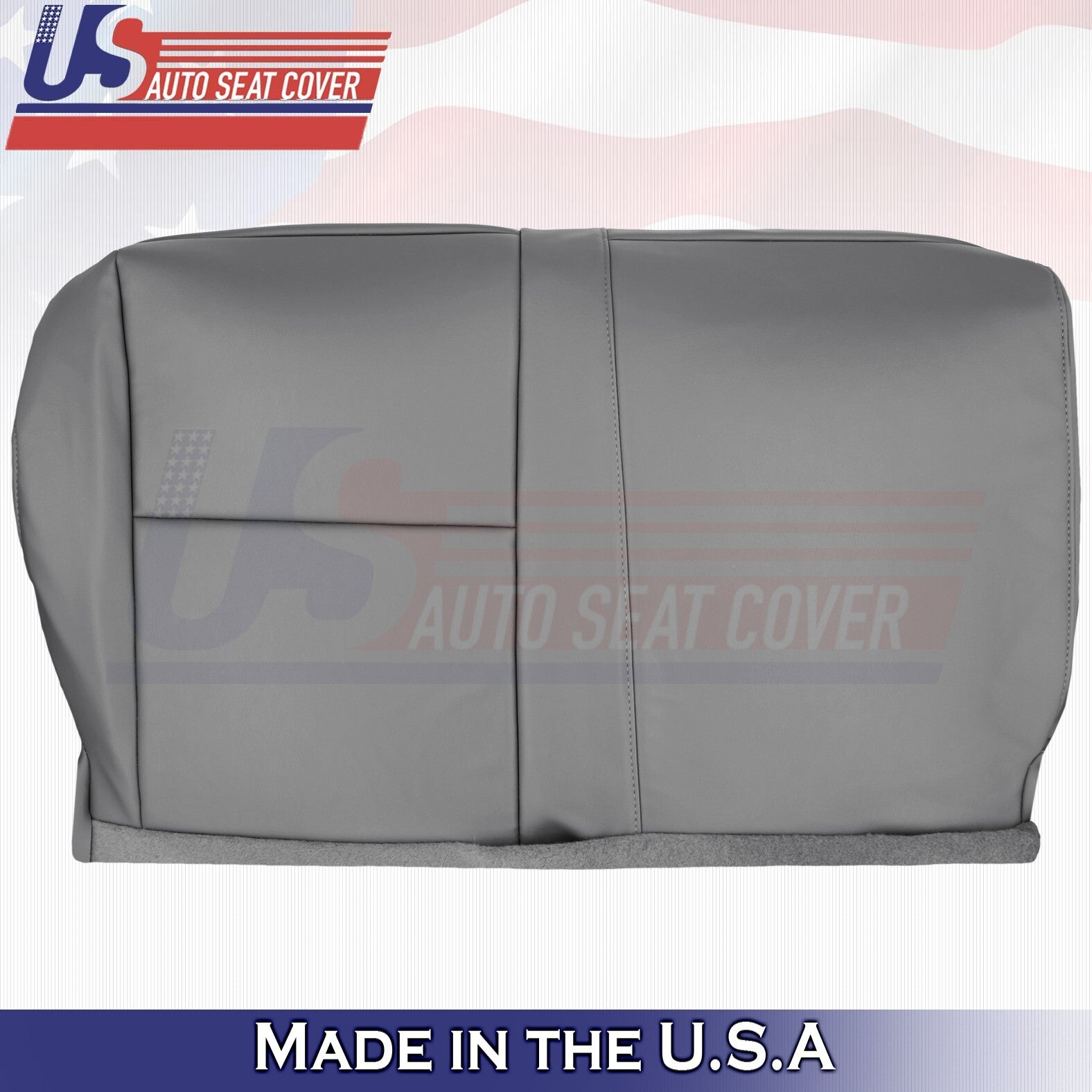 2007-2010 FITS Toyota Tundra Rear Driver & Passenger Bottoms Leather Cover Gray