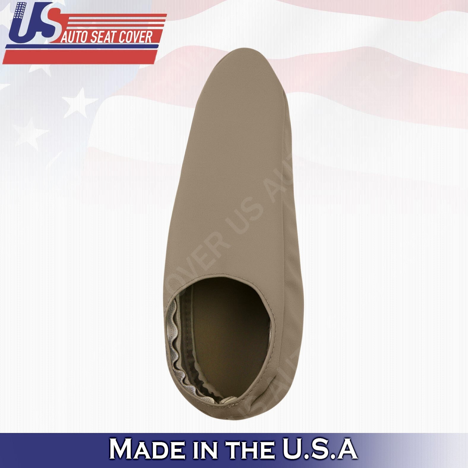 2003-2006 For Chevy Avalanche Driver Passenger Leather/Cloth Covers Neutral Tan