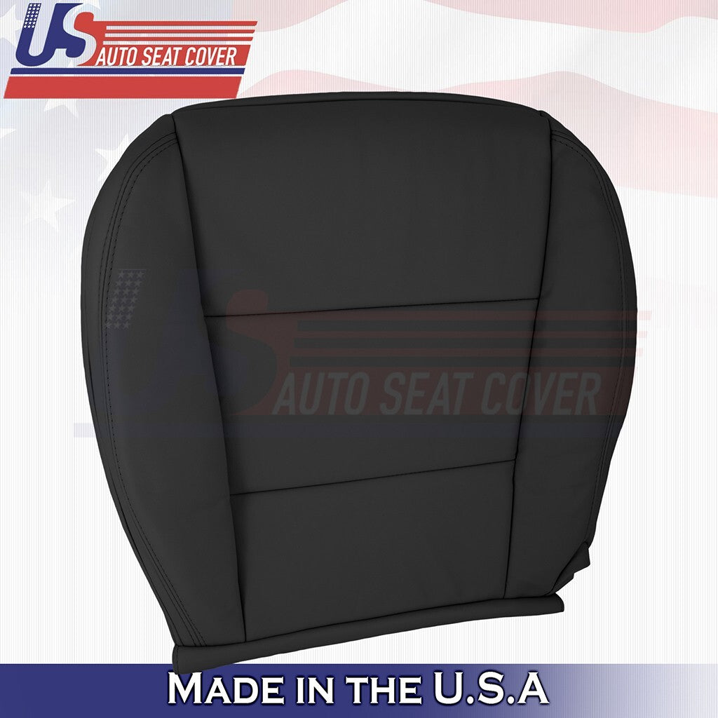 2013 to 2018 Fits Toyota Avalon XLE Driver Top& Bottom Leather Cover Black